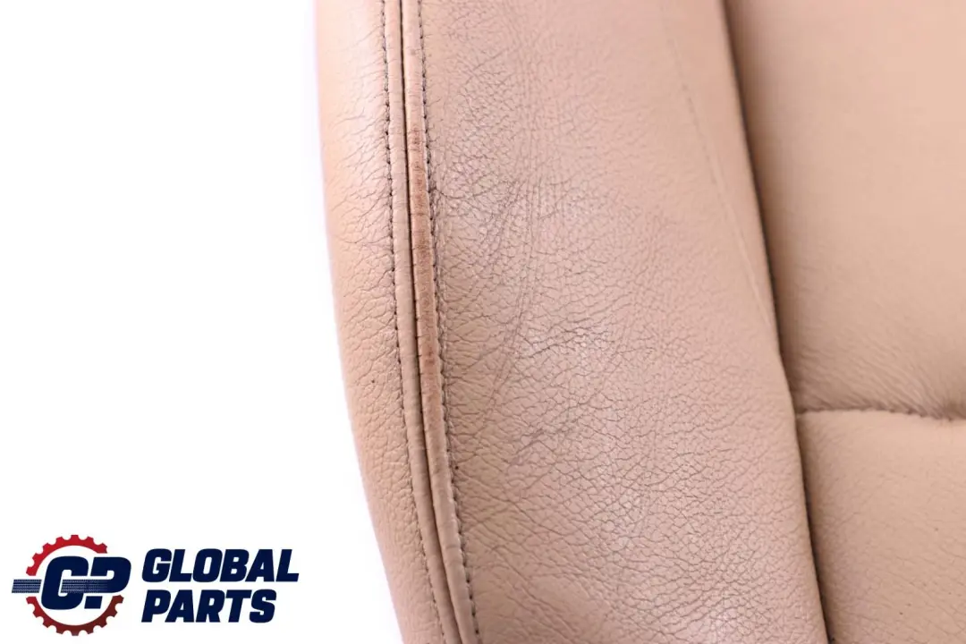 BMW E70 E71 Heated Sport Front Right O/S Seat Backrest Cover Beige Leather - SKU 6974522 - Part number 6974522