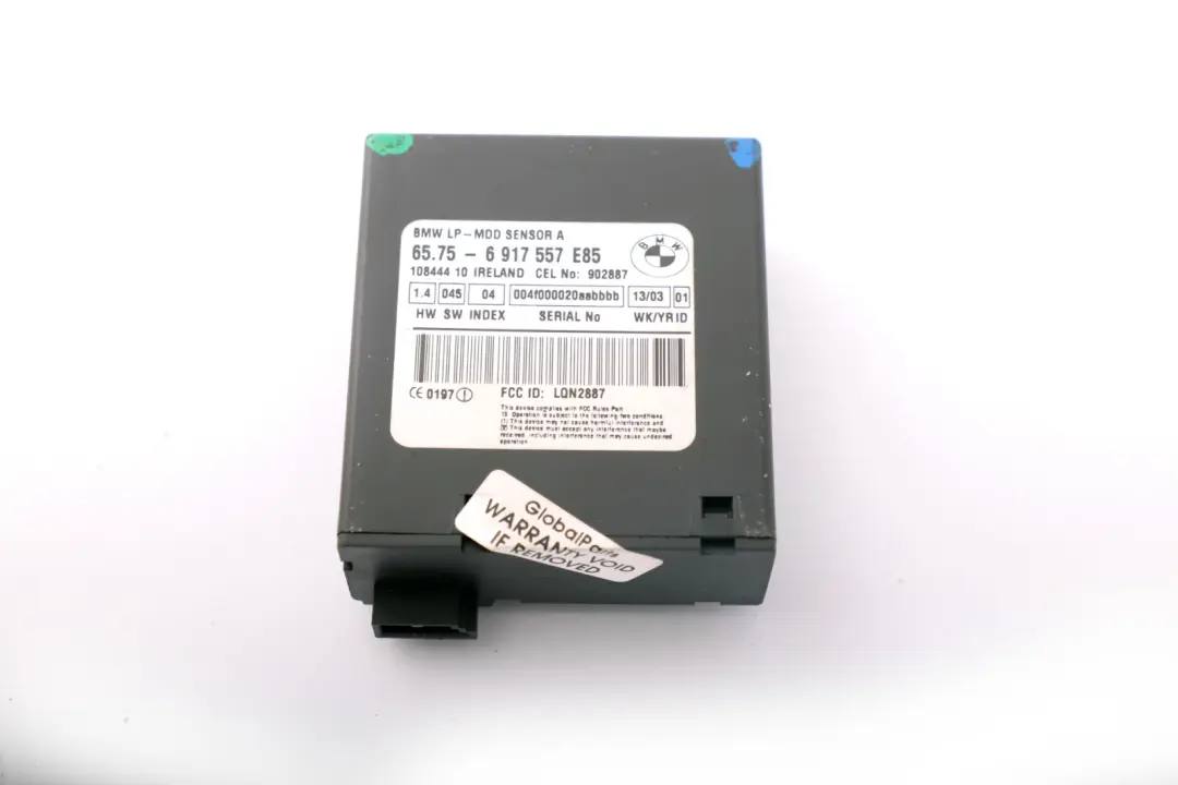 Modulo Radarinnenraumschutz per BMW Z4 Z3 E36 E85 con numero di parte 6974631 BMW Z4 Z3 E36 E85 Modulo Radarinnenraumschutz - SKU 6974631 - Numero di parte 6974631