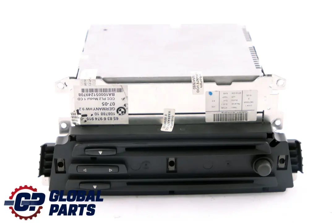 CCC CD Professional Navigation Controller SPARES OR REPAIR to BMW E87 E90 with Part number 6974916 BMW E87 E90 CCC CD Professional Navigation Controller SPARES OR REPAIR - SKU 6974916-1 - Part number 6974916