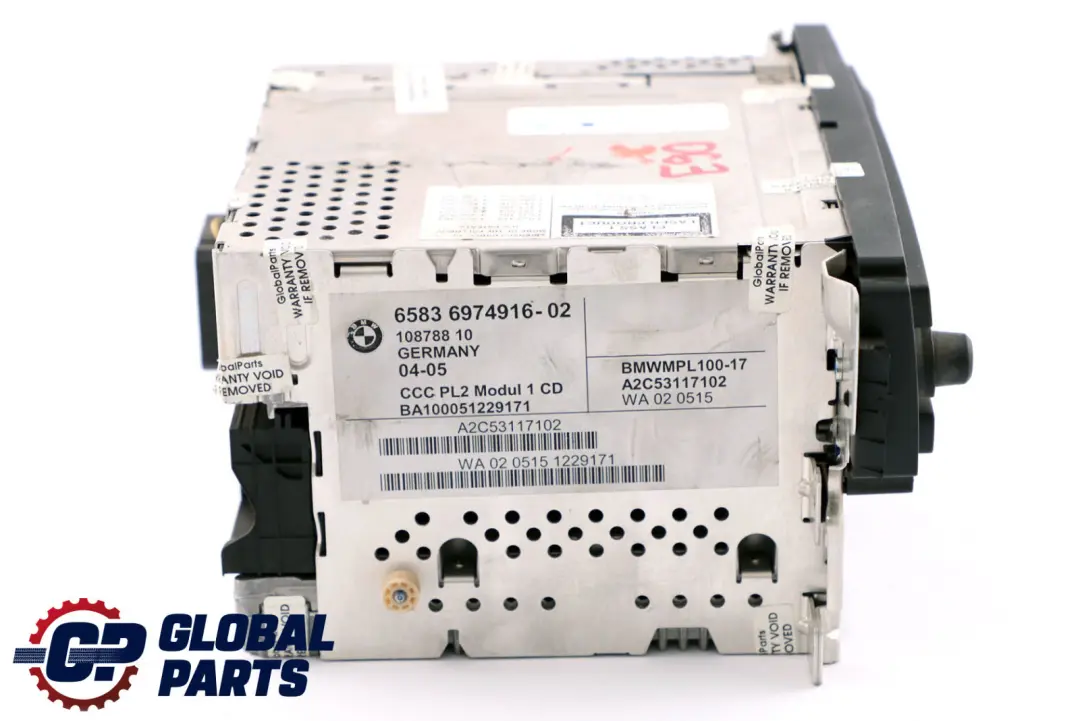 CCC CD Professional Navigation System Controller to BMW 1 3 Series E87 E90 with Part number 6974916 BMW 1 3 Series E87 E90 CCC CD Professional Navigation System Controller - SKU 6974916 - Part number 6974916