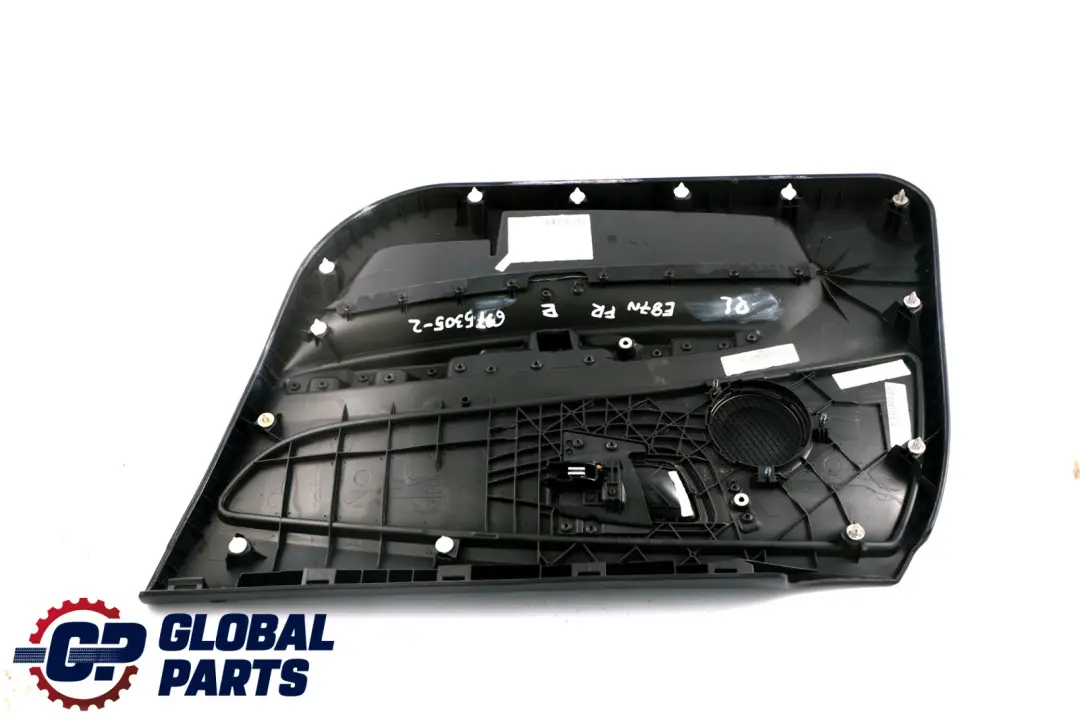 Front Left N/S Door Card Lining Panel Elektra Anthracite to BMW 1 Series E87 LCI 2 with Part number 6975305 BMW 1 Series E87 LCI 2 Front Left N/S Door Card Lining Panel Elektra Anthracite - SKU 6975305-2 - Part number 6975305