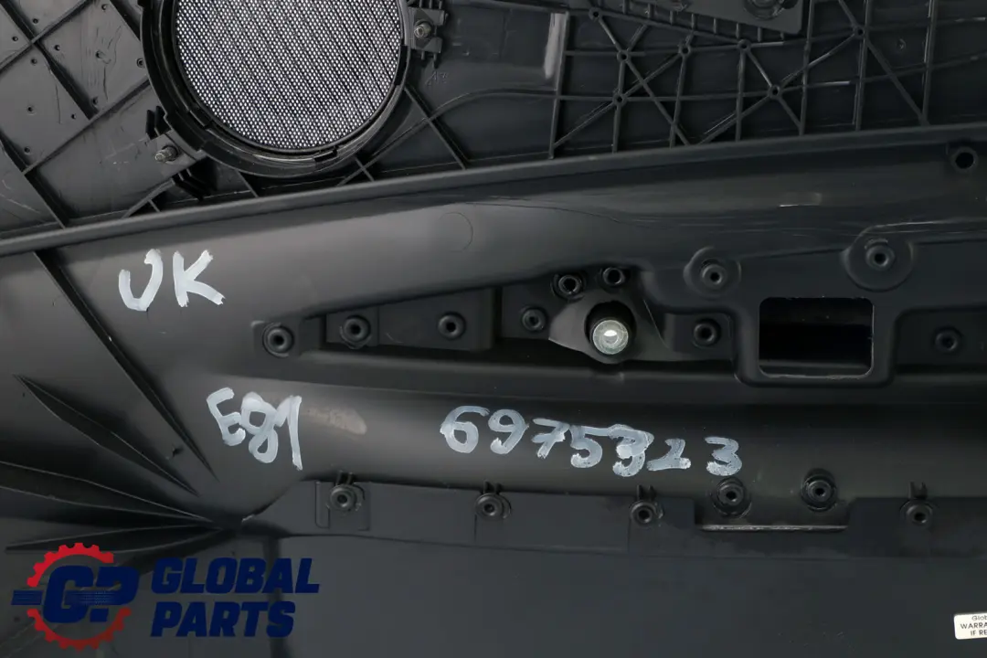 BMW 1 Series E81 E82 Front Left N/S Door Lining Card Cloth Elektra Anthrazit - SKU 6975323 - Part number 6975323