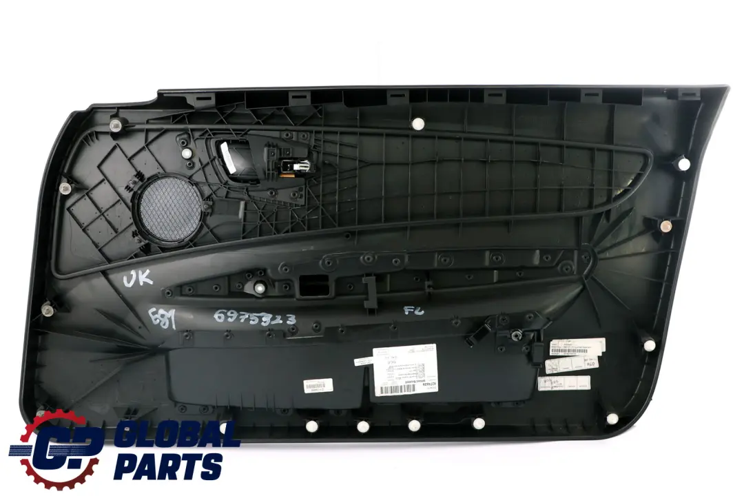 Front Left N/S Door Lining Card Cloth Elektra Anthrazit to BMW 1 Series E81 E82 with Part number 6975323 BMW 1 Series E81 E82 Front Left N/S Door Lining Card Cloth Elektra Anthrazit - SKU 6975323 - Part number 6975323