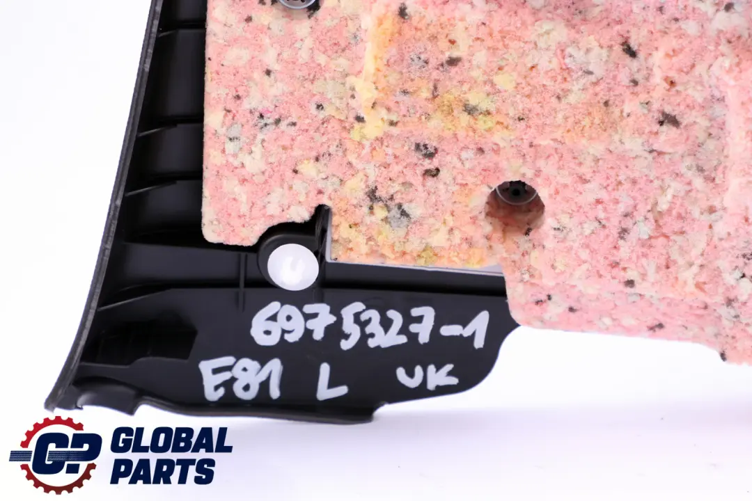 BMW 1 Series E81 1 Rear Left N/S Lateral Trim Panel Cloth Elektra Anthracite - SKU 6975327-1 - Part number 6975327