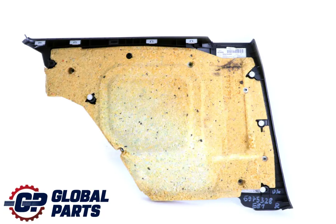 BMW 1 Series E81 Rear Right O/S Lateral Trim Panel Elektra Antracite - SKU 6975328 - Part number 6975328