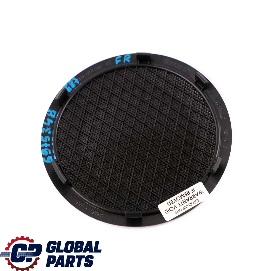 BMW E81 E82 E87 LCI Couverture Garniture Porte Carte Parleur Noir Avant Droite - SKU 6975348 - Numéro de pièce 6975348
