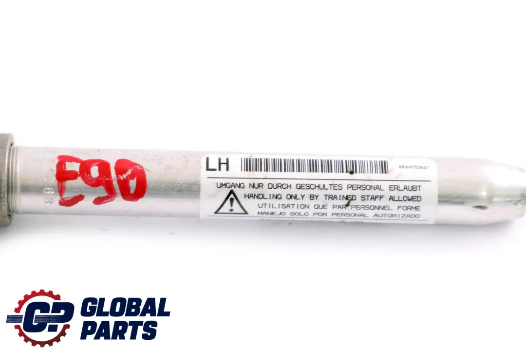 BMW E90 E91 E91N Cinturon Inferior Tensor Trasero Izquierdo - SKU 6975363 - Número de pieza 72116975363