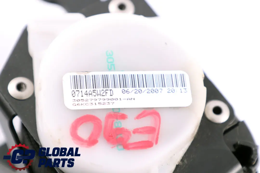 BMW 3 Series E90 Upper Rear Seat Belt Left Right N/O/S - SKU 6975365 - Part number 6975365