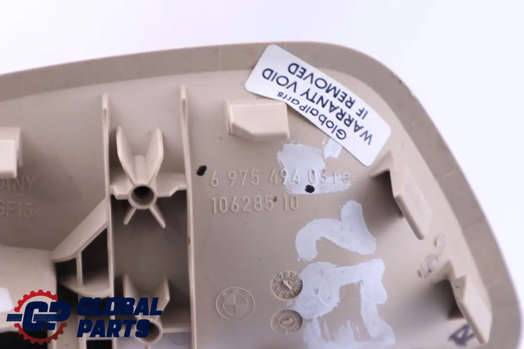 Maniglia interna porta Crema Beige Destra 6975494 per BMW E92 E93 con numero di parte 6975500 BMW E92 E93 Maniglia interna porta Crema Beige Destra 6975494 - SKU 6975500 - Numero di parte 6975500