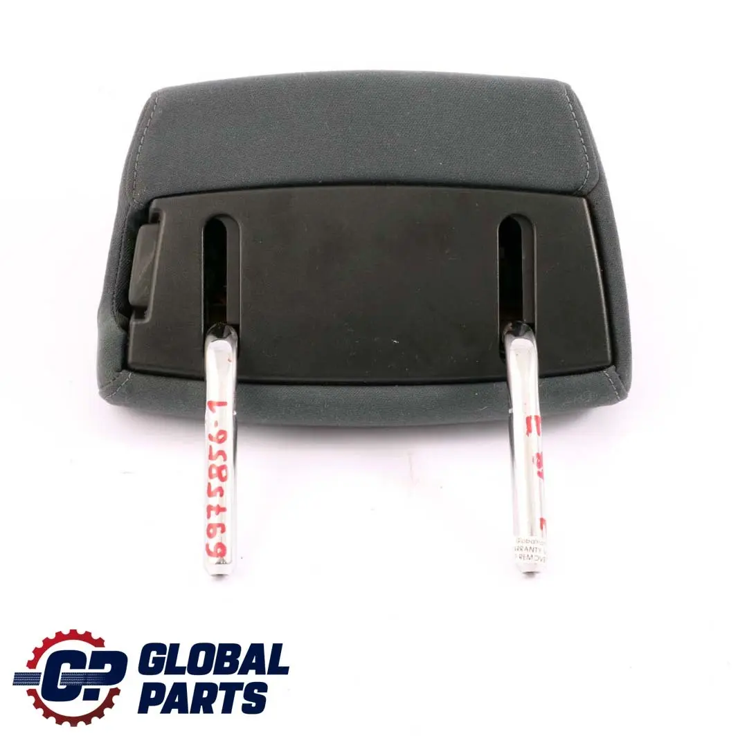 Middle Folding Headrest Moire Alaskagrau Grey to BMW 1 Series E87 Rear Seat with Part number 6975856 BMW 1 Series E87 Rear Seat Middle Folding Headrest Moire Alaskagrau Grey - SKU 6975856-1 - Part number 6975856