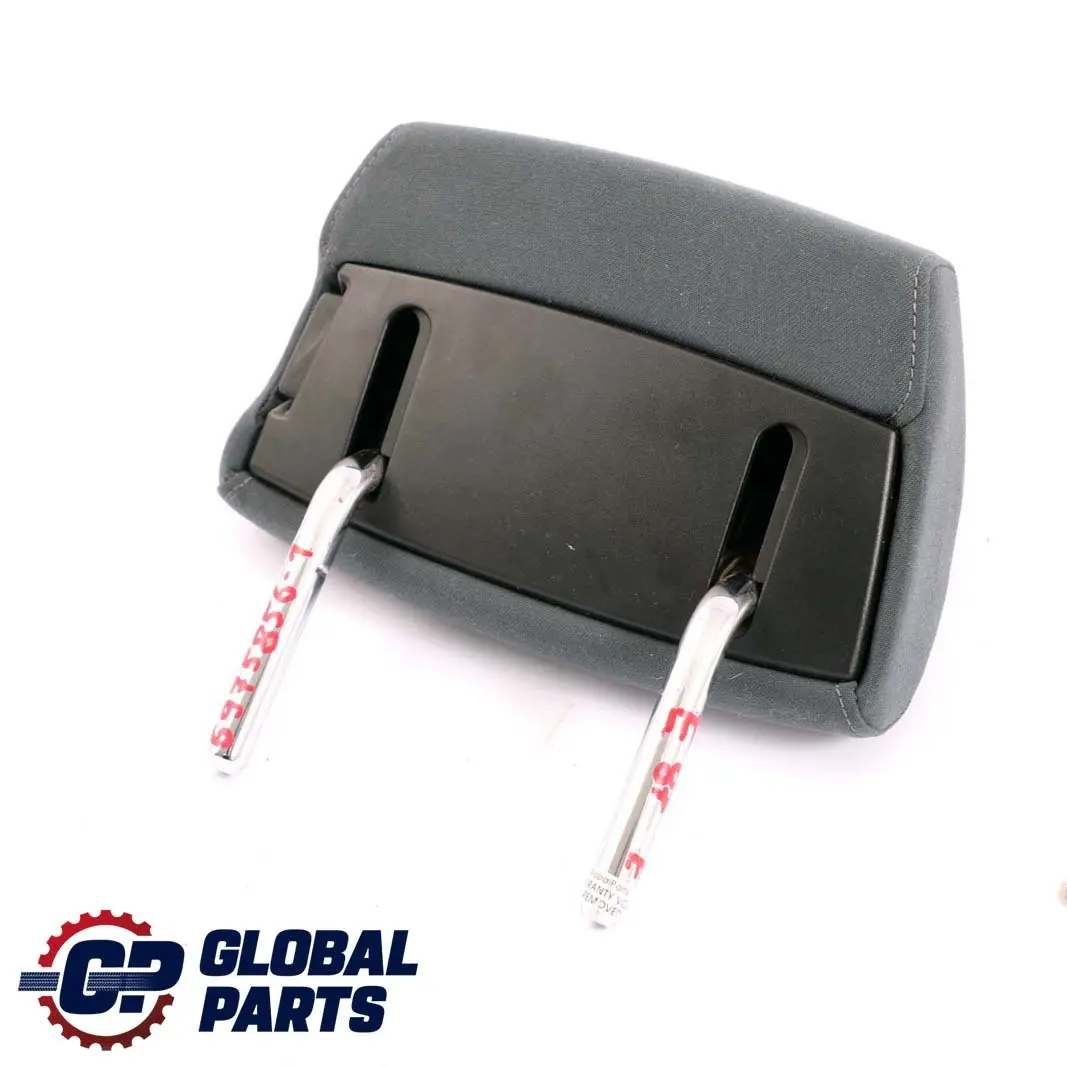 Reposacabezas Abatible Medio Asiento Trasero Moire Gris Alaskagrau para BMW E87 con número de pieza 6975856 BMW E87 Reposacabezas Abatible Medio Asiento Trasero Moire Gris Alaskagrau - SKU 6975856-1 - Número de pieza 6975856