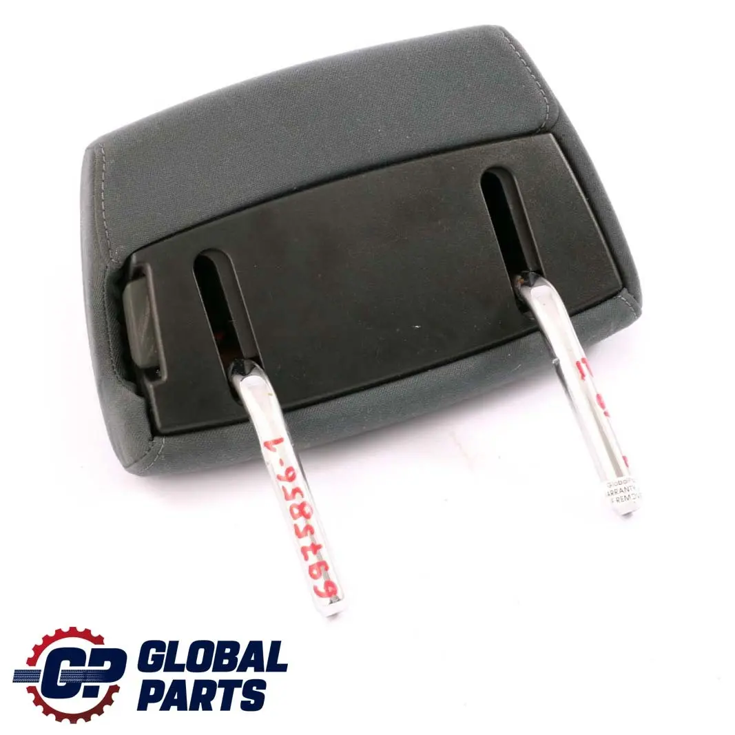 BMW 1 Series E87 Rear Seat Middle Folding Headrest Moire Alaskagrau Grey - SKU 6975856-1 - Part number 6975856
