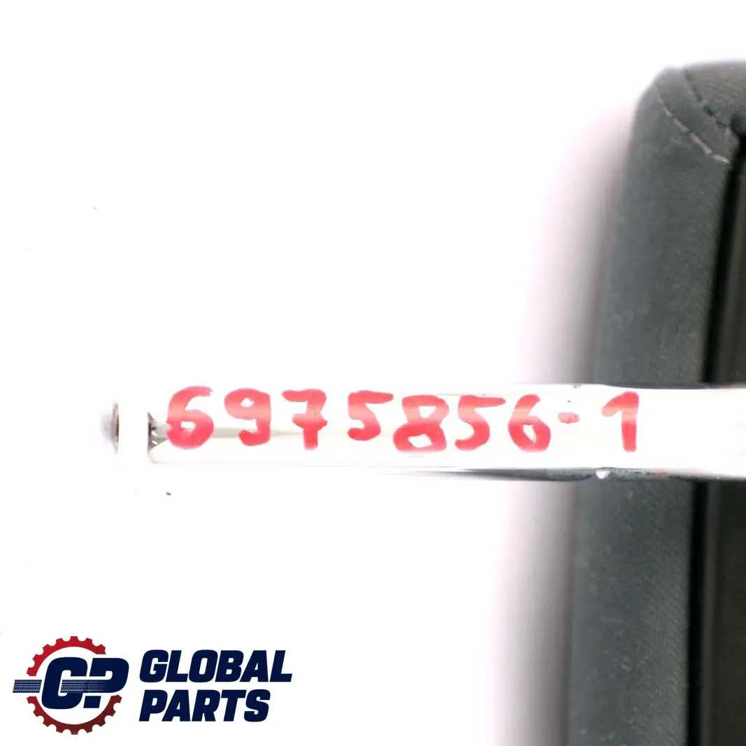 BMW 1 Series E87 Rear Seat Middle Folding Headrest Moire Alaskagrau Grey - SKU 6975856-1 - Part number 6975856