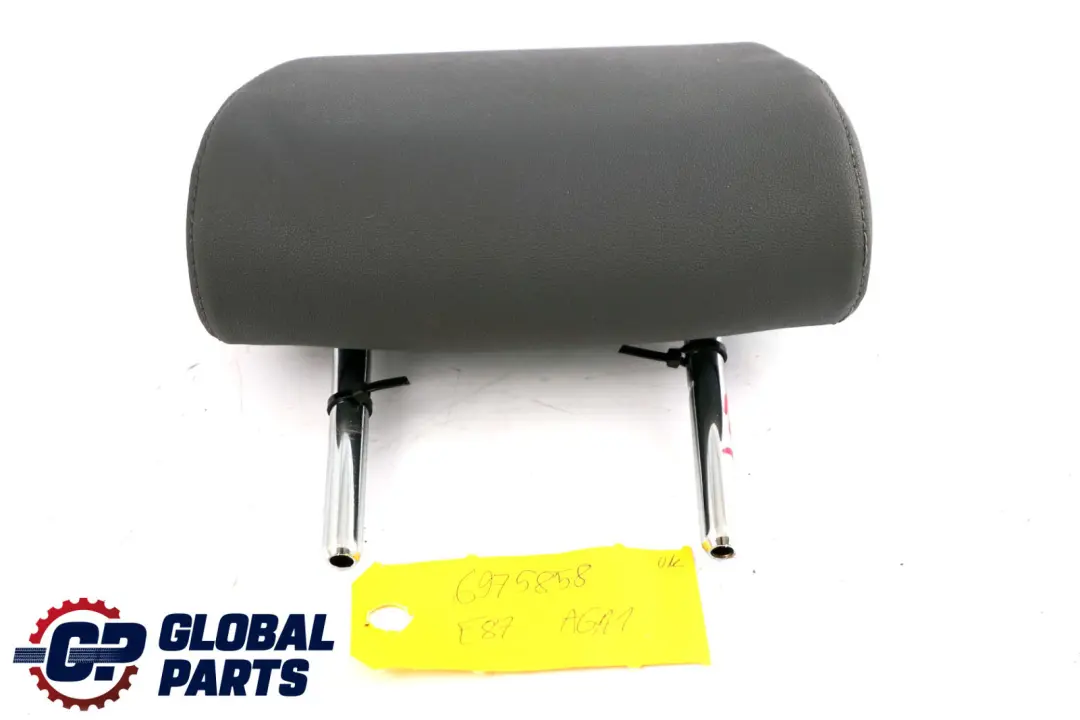 Middle Folding Headrest Cloth Faux Leather Alaskagrau Grey to BMW 1 E87 Rear Seat with Part number 6975858 BMW 1 E87 Rear Seat Middle Folding Headrest Cloth Faux Leather Alaskagrau Grey - SKU 6975858 - Part number 6975858