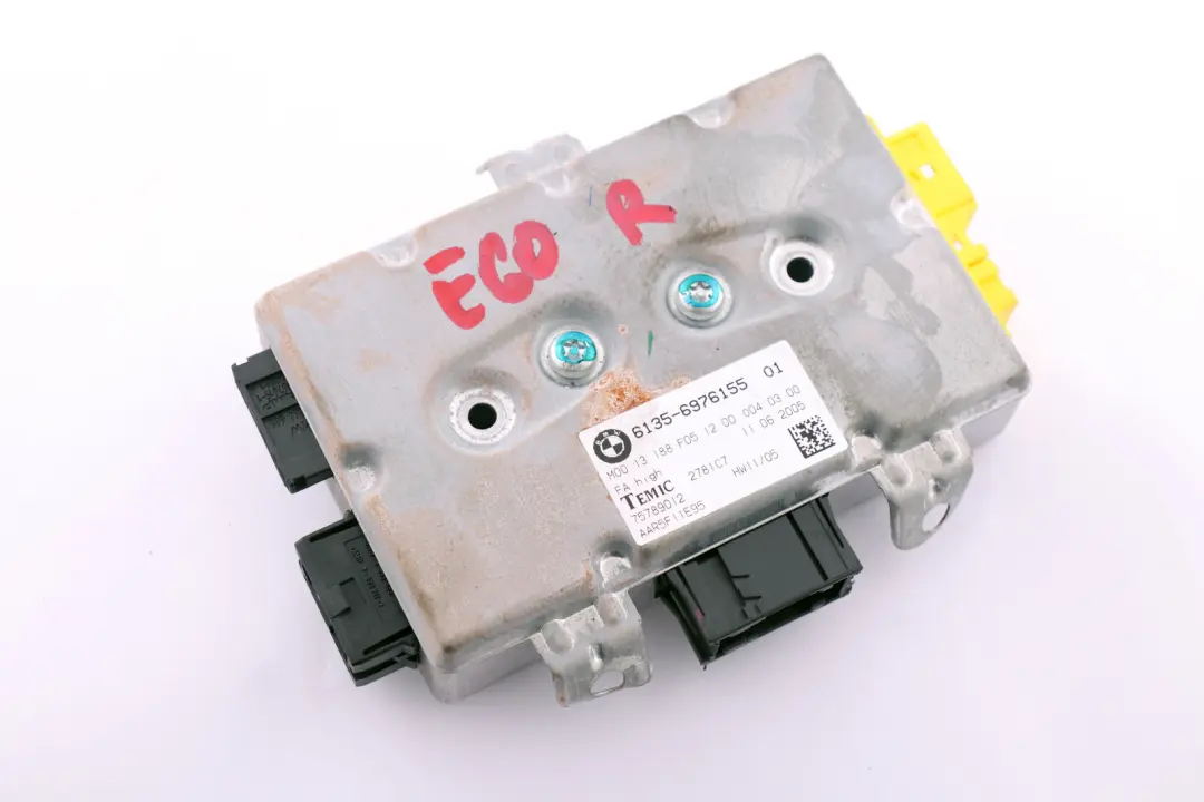 Módulo Control Airbag Puerta Conductor para BMW E60 E61 E63 con número de pieza 9110845 BMW E60 E61 E63 Módulo Control Airbag Puerta Conductor - SKU 6976155 - Número de pieza 9110845