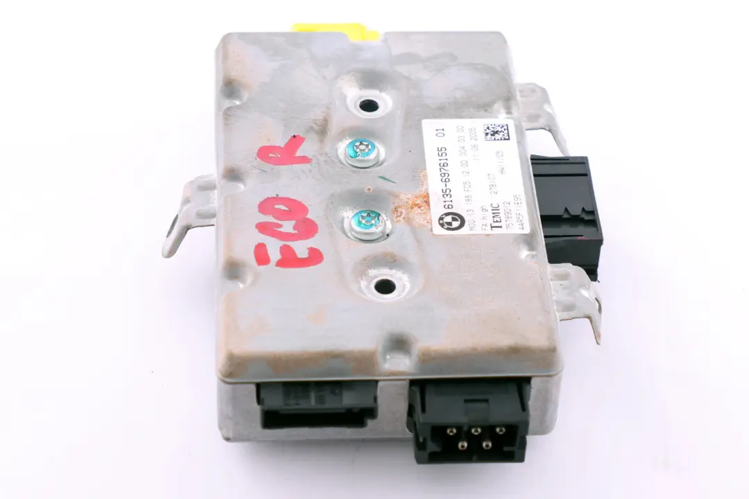 BMW E60 E61 E63 Módulo Control Airbag Puerta Conductor - SKU 6976155 - Número de pieza 9110845