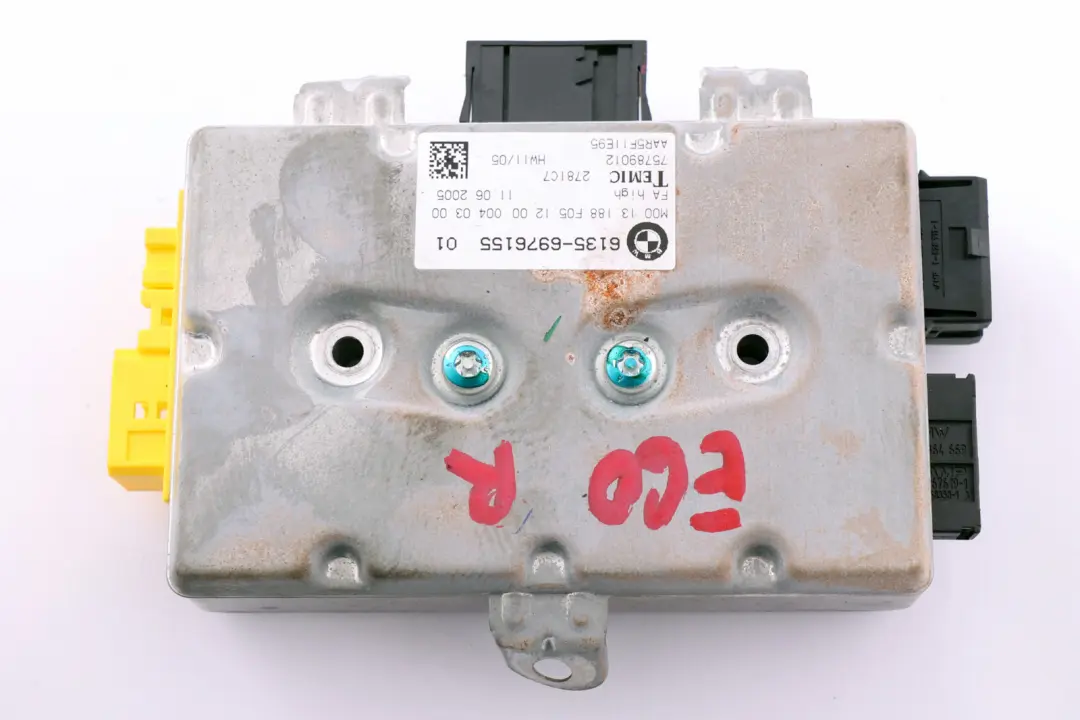 Módulo Control Airbag Puerta Conductor para BMW E60 E61 E63 con número de pieza 9110845 BMW E60 E61 E63 Módulo Control Airbag Puerta Conductor - SKU 6976155 - Número de pieza 9110845
