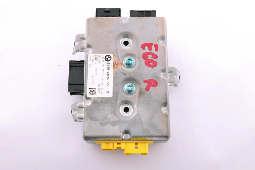 BMW E60 E61 E63 Módulo Control Airbag Puerta Conductor - SKU 6976155 - Número de pieza 9110845