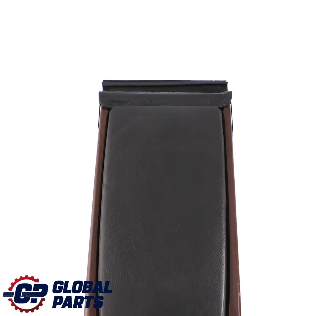 BMW 7 Series E65 E66 Rear Seat Armrest Headrest Console Leather Nasca Black - SKU 6976234 - Part number 6976234