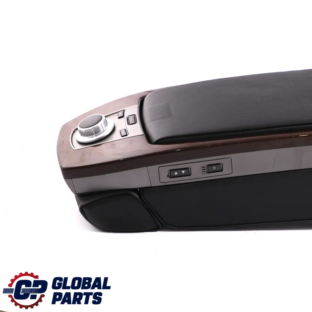 BMW 7 er E65 E66 Rücksitzarmlehne Kopfstütze Konsole Leder Nasca Schwarz - SKU 6976234 - Teilenummer 6976234