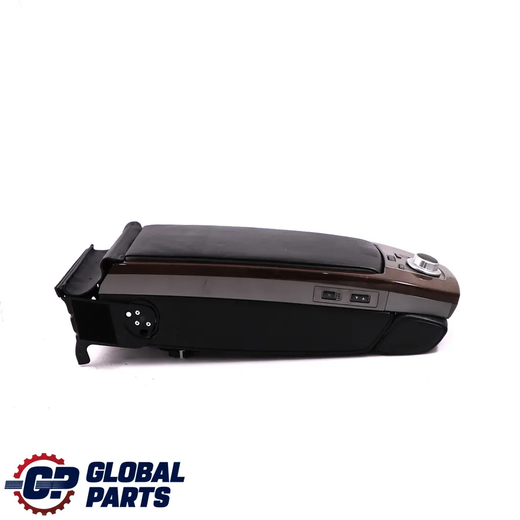 BMW 7 er E65 E66 Rücksitzarmlehne Kopfstütze Konsole Leder Nasca Schwarz - SKU 6976234 - Teilenummer 6976234