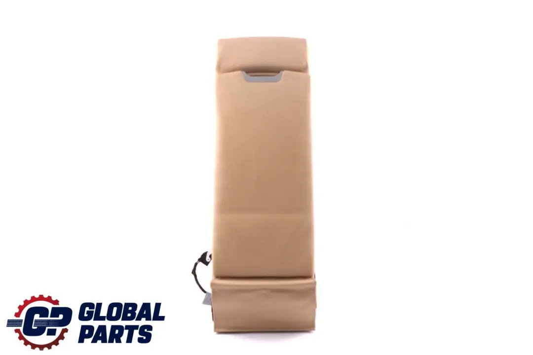 BMW 7 E65 E66 1 Rear Seat Armrest Headrest Console Leather Beige - SKU 6976236-1 - Part number 6976236