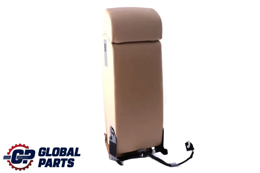BMW 7 E65 E66 1 Rear Seat Armrest Headrest Console Leather Beige - SKU 6976236-1 - Part number 6976236