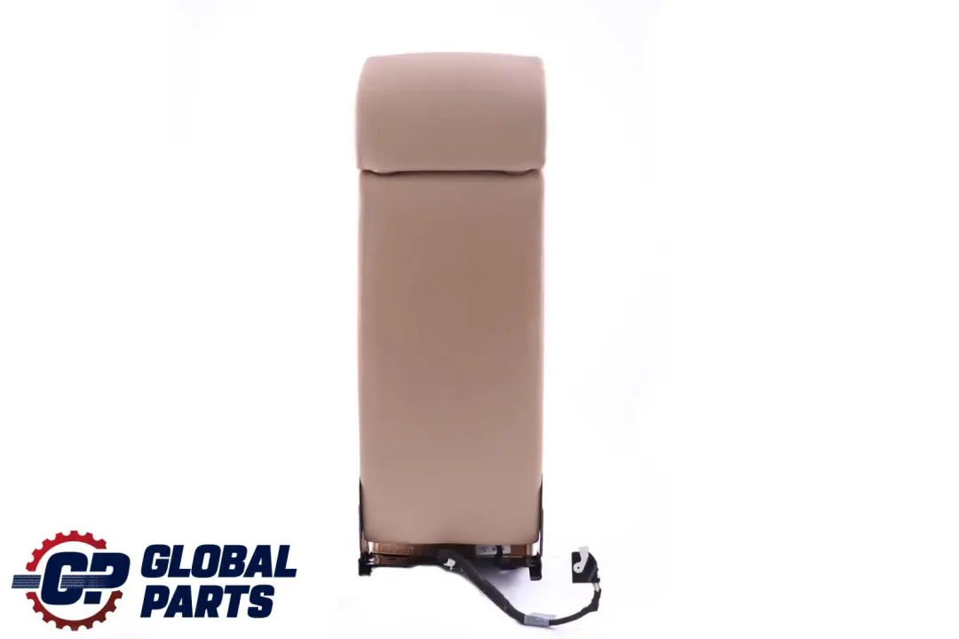 BMW 7 E65 E66 1 Rear Seat Armrest Headrest Console Leather Beige - SKU 6976236-1 - Part number 6976236