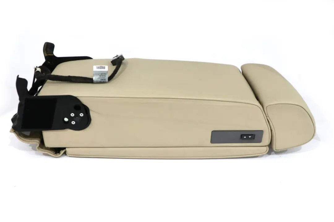 Armrest Headrest Console Leather Cream Beige BMW 7 Series E65 E66 Rear Seat - SKU 6976240 - Part number 6976240