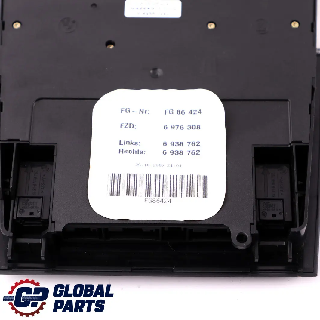 BMW 1 3 E81 E87 E90 E91 E92 LCI Centre de Commutation Toit Noir - SKU 6976308 - Numéro de pièce 6976308