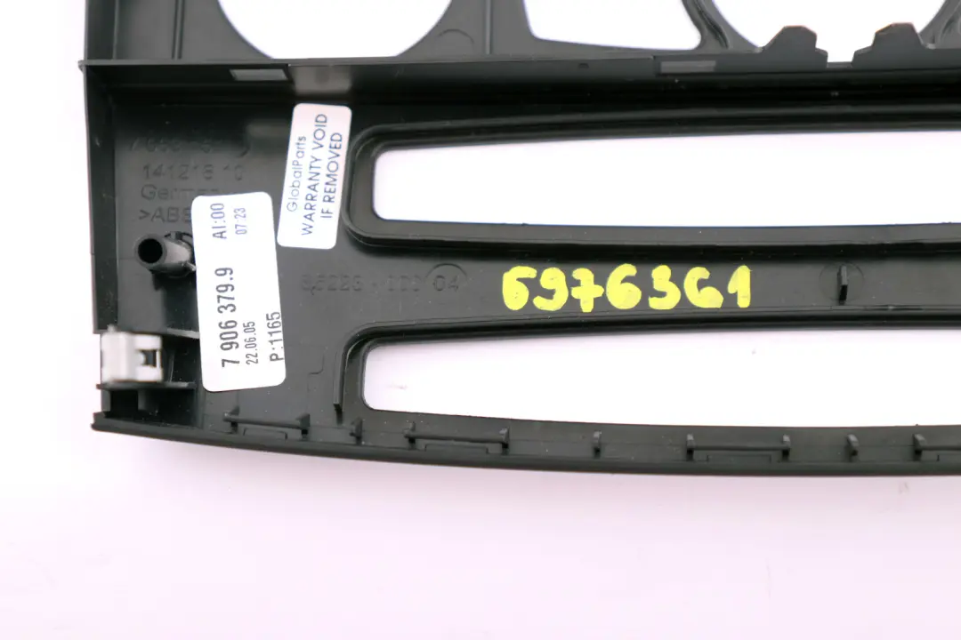 Trim Panel Centre Cover Dashboard Frame Wood Poplar 6976361 to BMW 5 E60 E61 LCI with Part number 6951035 BMW 5 E60 E61 LCI Trim Panel Centre Cover Dashboard Frame Wood Poplar 6976361 - SKU 6951035 - Part number 6951035