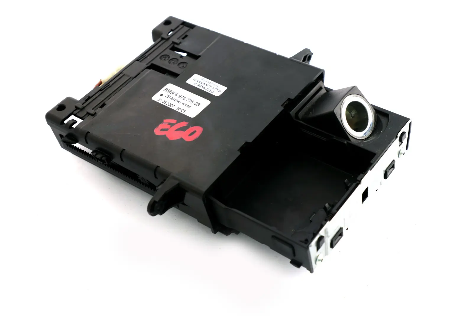 BMW E60 E61 LCI Cruscotto Anteriore Posacenere Centro Inserto Console 6976376