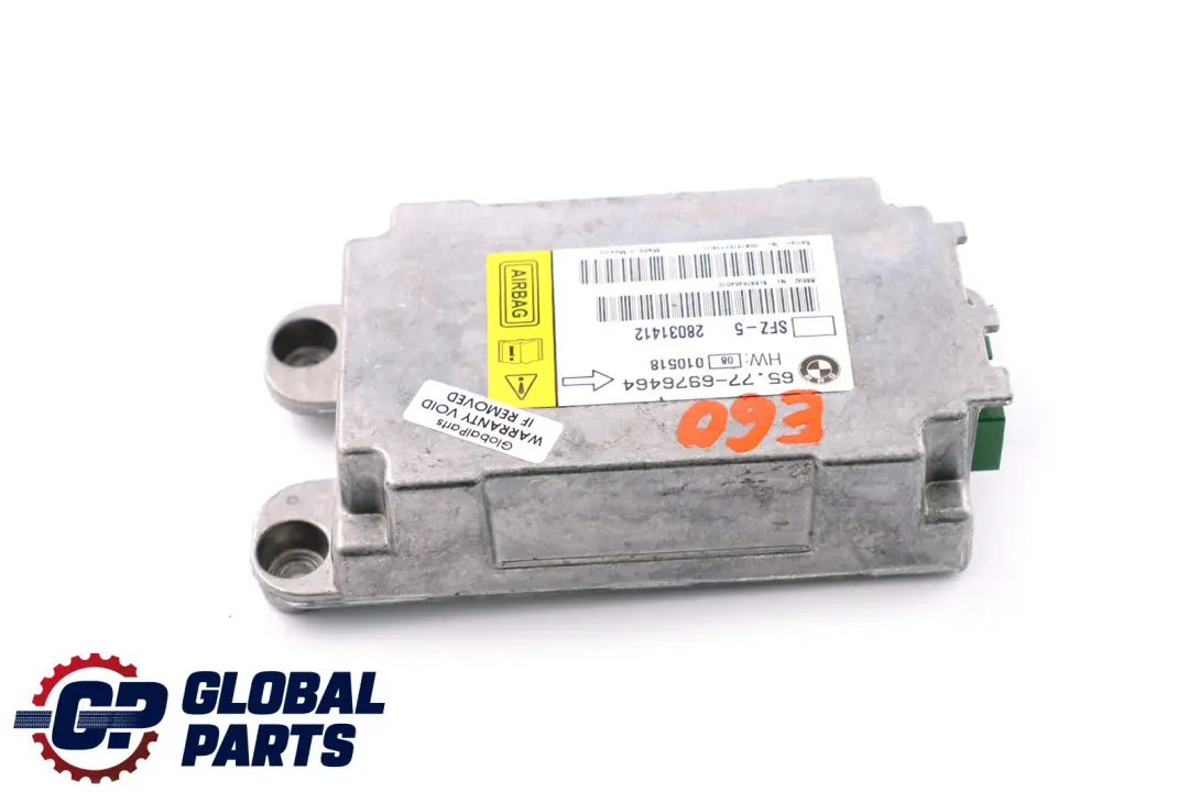 *BMW 5 6 er E60 E61 E63 Steuergerät Sensor Fahrzeugzentrum für mit Teilenummer 6941018 *BMW 5 6 er E60 E61 E63 Steuergerät Sensor Fahrzeugzentrum - SKU 6976464 - Teilenummer 6941018