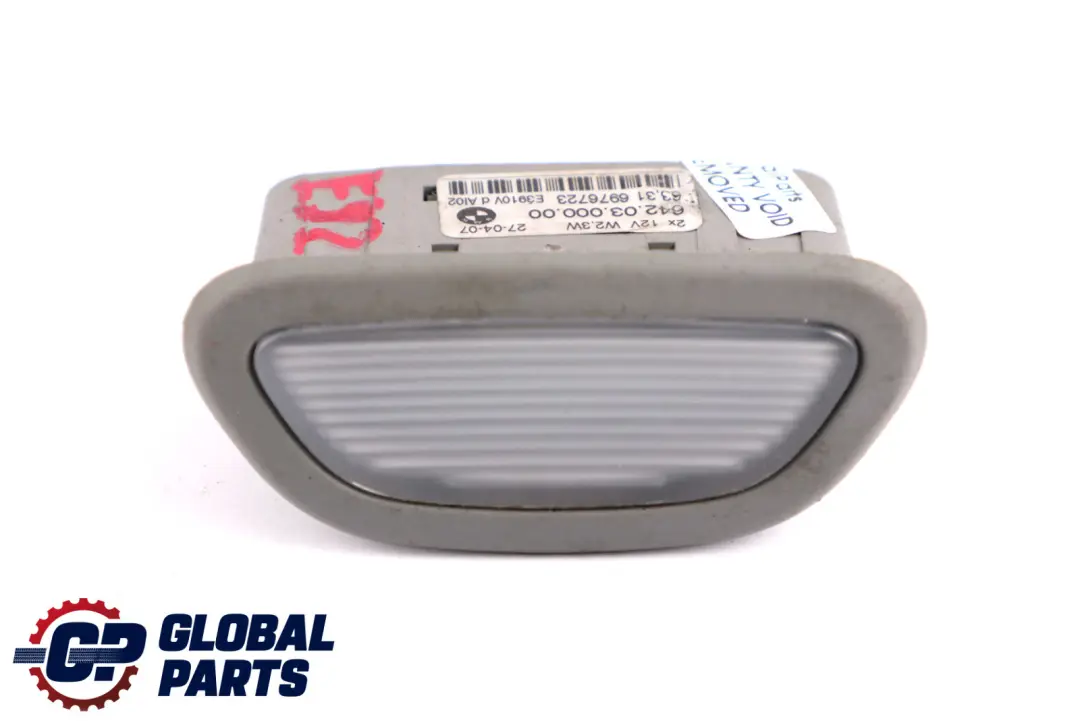 Lampada Stanza Piede Porta Luce Posteriore Grigio per BMW E92 E93 LCI con numero di parte 6976723 BMW E92 E93 LCI Lampada Stanza Piede Porta Luce Posteriore Grigio - SKU 6976723 - Numero di parte 6976723