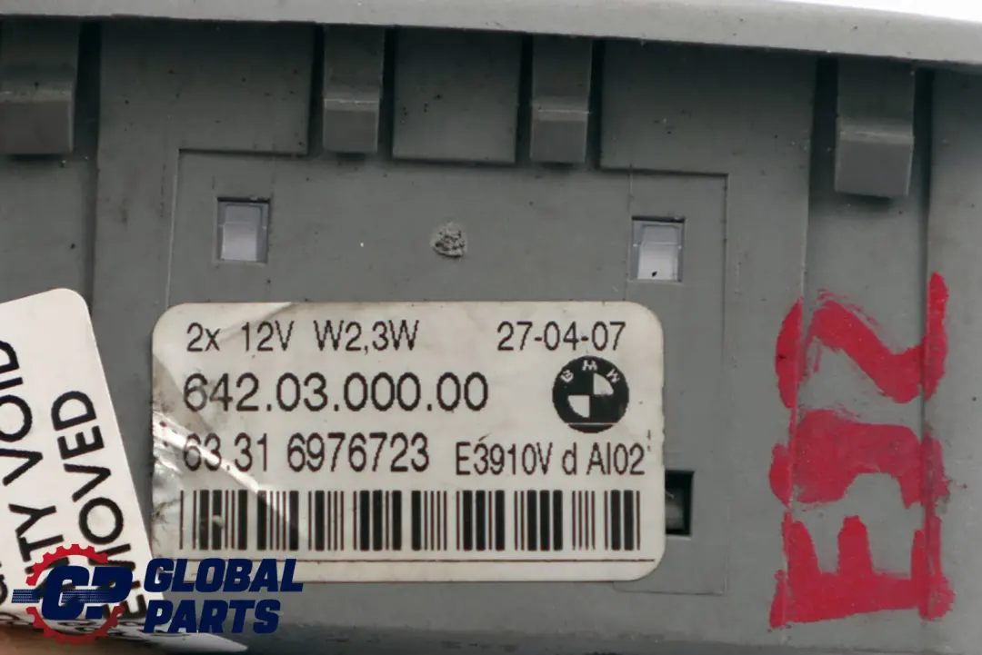 BMW 3 Series E92 E93 LCI Lamp Door Entrance Rear Grey - SKU 6976723 - Part number 6976723