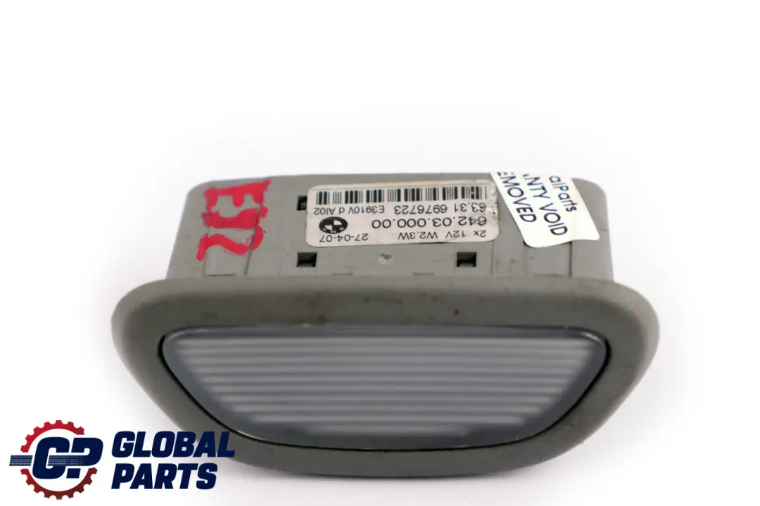BMW 3 er E92 E93 LCI Fussraumleuchte Tür Licht Lampe Hinten Grau - SKU 6976723 - Teilenummer 6976723