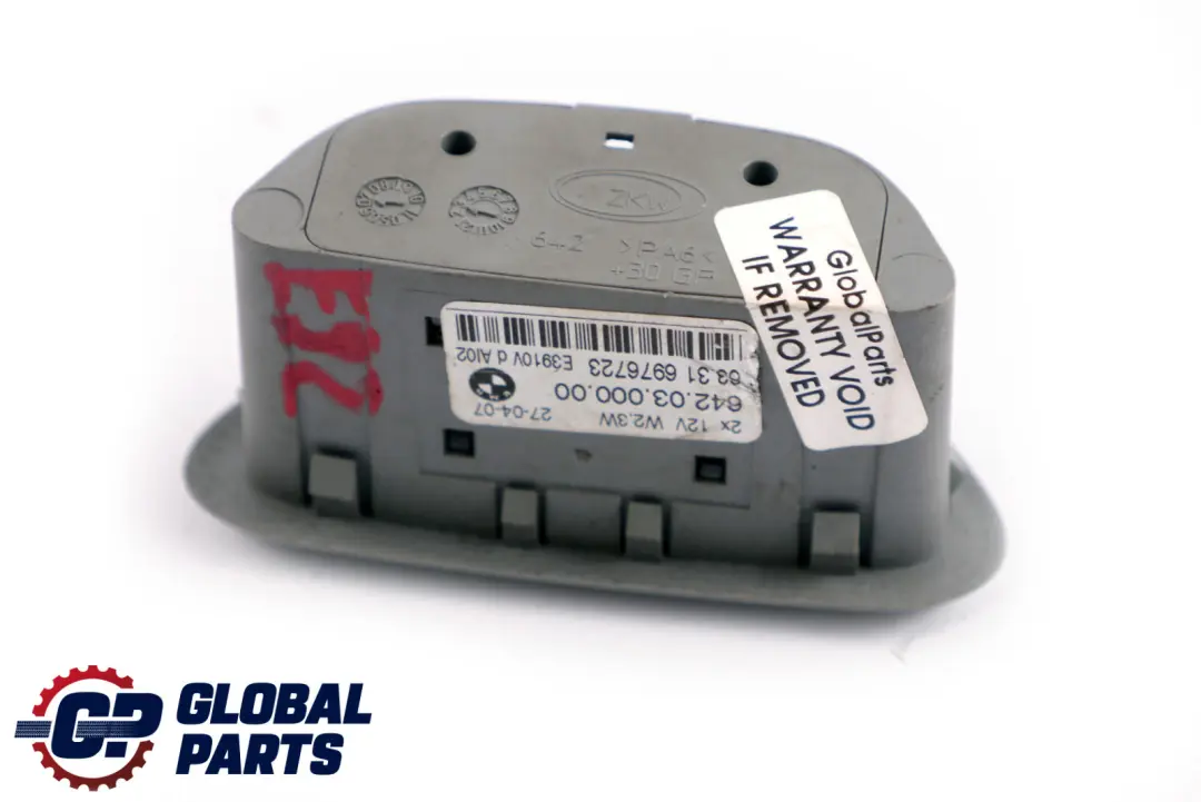 Lamp Door Entrance Rear Grey to BMW 3 Series E92 E93 LCI with Part number 6976723 BMW 3 Series E92 E93 LCI Lamp Door Entrance Rear Grey - SKU 6976723 - Part number 6976723