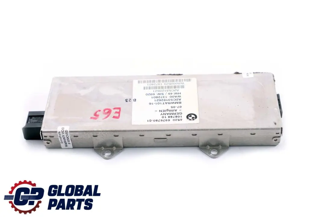 Antennen-Tuner-Verstärker Professional für BMW 7 E65 E66 mit Teilenummer 6976780 BMW 7 E65 E66 Antennen-Tuner-Verstärker Professional - SKU 6976780 - Teilenummer 6976780