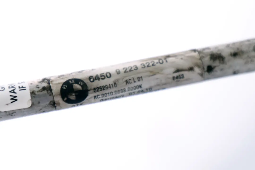 BMW E81 E87 LCI N43 A/C Aire acondicionado tubo De presion - SKU 6976804 - Número de pieza 9223322