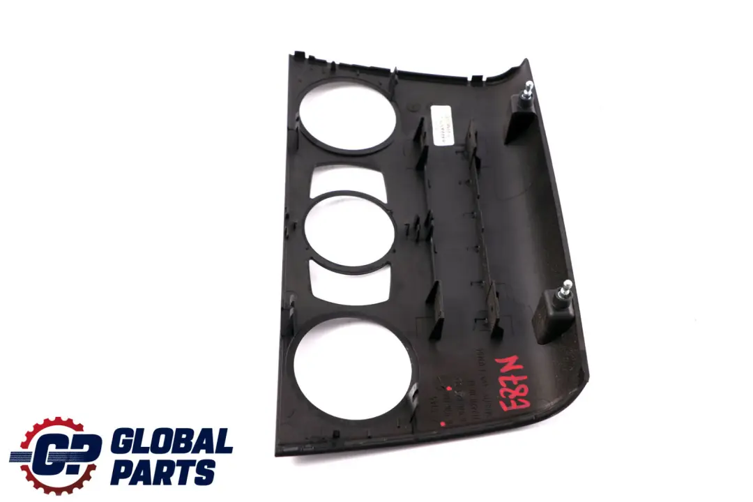 Function Carrier Centre Black to BMW 1 Series E81 E82 E87N LCI Cover with Part number 6976808 BMW 1 Series E81 E82 E87N LCI Cover Function Carrier Centre Black - SKU 6976808 - Part number 6976808