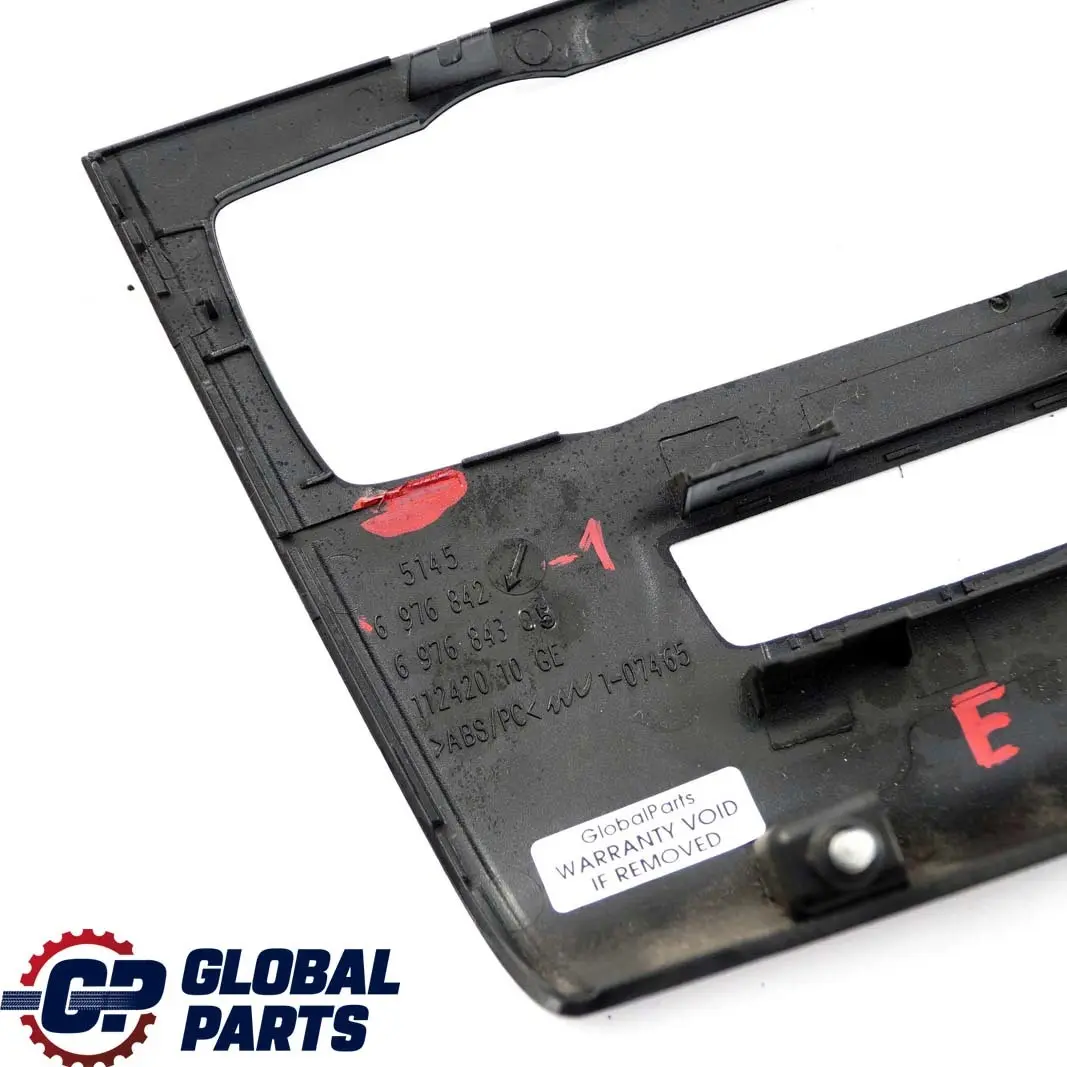 BMW E81 E87N LCI Cover Panel Centre Air Conditioning Control Trim - SKU 6976842-1 - Part number 6976842