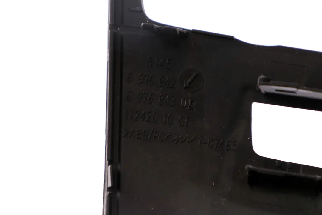 BMW E81 E87 LCI Cover Function Carrier Centre Air Conditioning Control - SKU 6976843 - Part number 6976843