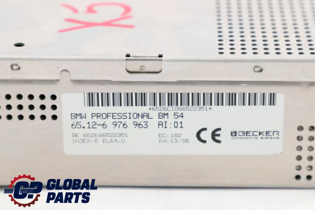 BMW X5 E39 E46 E53 BMW Radio Professional TMC Unità 6976963 - SKU 6976964 - Numero di parte 6976964