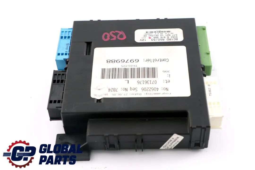 Mini Cooper One R50 R53 Body Control Unit Modulo Base BCM BC1RD - SKU 6976988 - Numero di parte 6976988