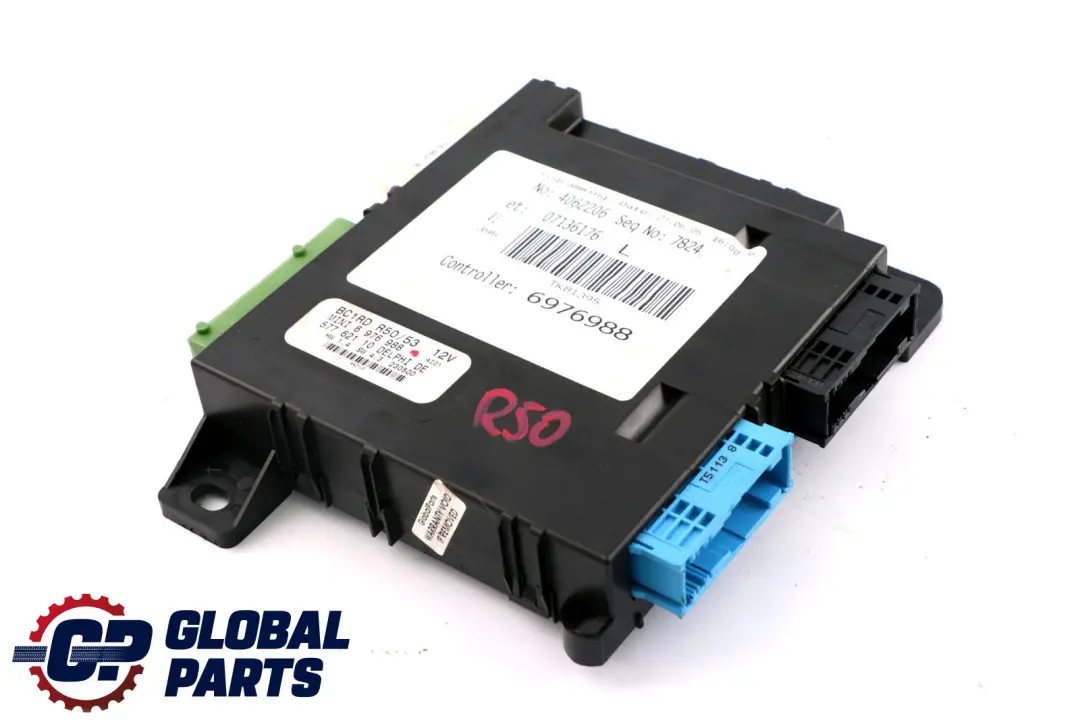 Mini Cooper One R50 R53 Body Control Unit Modulo Base BCM BC1RD - SKU 6976988 - Numero di parte 6976988