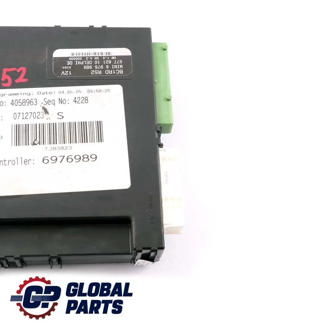 Grundmodul BC1RD für Mini Cooper One R52 mit Teilenummer 6982115 Mini Cooper One R52 Grundmodul BC1RD - SKU 6976989 - Teilenummer 6982115