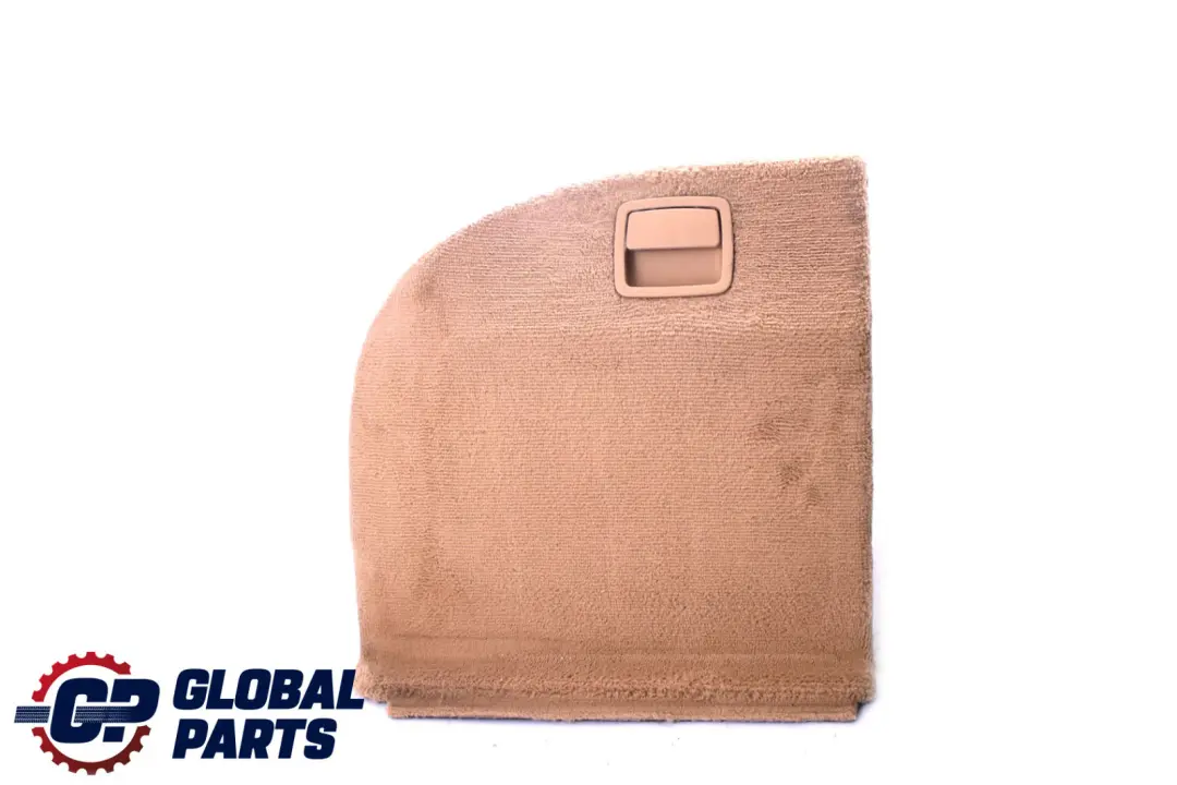 Left N/S Trunk Rear Carpet Flap Boot Beige to BMW 5 Series E61 Touring with Part number 6977031 BMW 5 Series E61 Touring Left N/S Trunk Rear Carpet Flap Boot Beige - SKU 6977031 - Part number 6977031