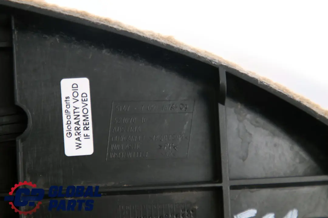 Gepäckraum Klappe Links Beige für BMW 5 er E61 Touring mit Teilenummer 6977031 BMW 5 er E61 Touring Gepäckraum Klappe Links Beige - SKU 6977031 - Teilenummer 6977031