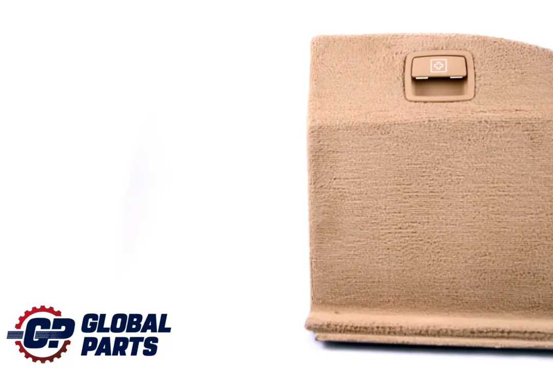 BMW 5 Series E61 Touring Right O/S Trunk Rear Carpet Flap Boot Beige - SKU 6977032 - Part number 6977032
