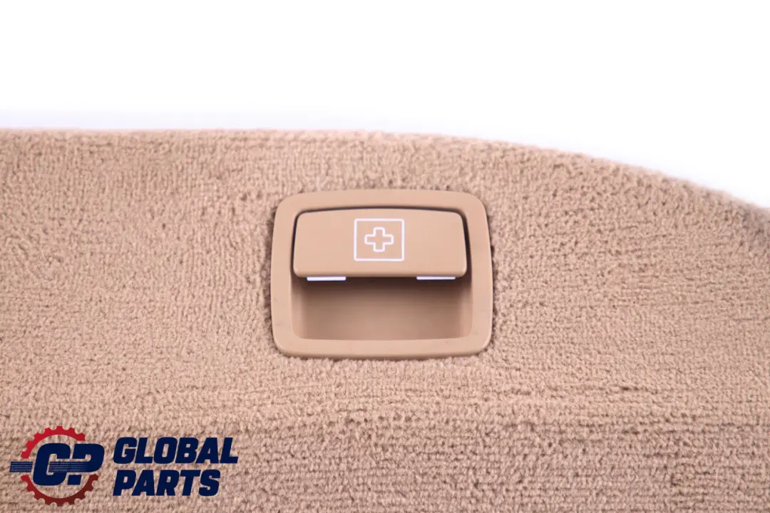 BMW 5 Series E61 Touring Right O/S Trunk Rear Carpet Flap Boot Beige - SKU 6977032 - Part number 6977032